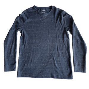 Sonoma Long Sleeve Shirt, Size: Large, Color: Navy